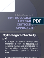 Mythological Literary Criticism Approach