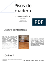 Pisos de Madera Machihembrado