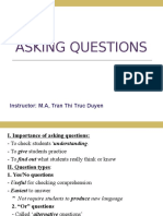 Unit 8 - Asking Questions