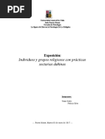 exposición sectas