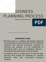 Business Planning Process