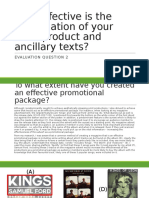 How Effective Is The Combination of Your Main Product and Ancillary Texts?