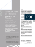 Reflexiion Bes Osbre La Pedagogia y La Interculturalidad