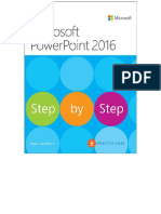 Microsoft PowerPoint 2016 Step by Step