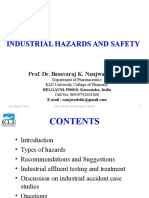 Industrial Hazards and Safety: Prof. Dr. Basavaraj K. Nanjwade