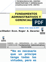 Fundamentos Administrativos y Gerenciales Final