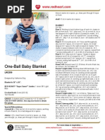Download Free Crochet Pattern - One-Ball Baby Blanket LW2309 by Red Heart Yarns SN34428944 doc pdf
