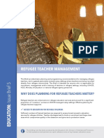 Refugee Teacher Management