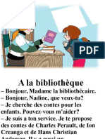 A La Bibliothèque