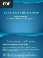 Problemas de Planteo