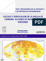 Cálculo y Verificación de La Huella de Carbono.2012