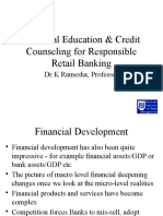 Financial Education and Credit Counseling