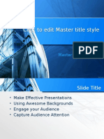 Make Effective Presentations with Awesome Backgrounds