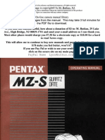 Pentax Mz-S