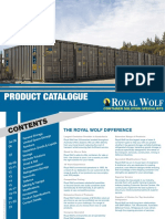 Royal Wolf Product Catalogue