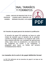 Internacional Tamaños de Papel y Formatos