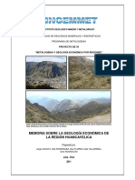 2011 GE33 Memoria Geologia Economica Huancavelica