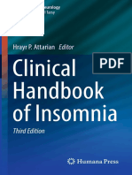 Clinical Handbook of Insomnia (2017)