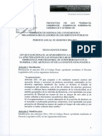 Ley Que Sanciona Acaparamiento y Especulación