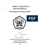 Jobsheet 2 (Gerbang Nand Dan Nor)