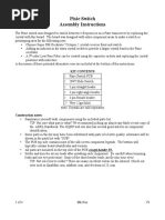 Pixie Switch QRP XTAL Selector Manual