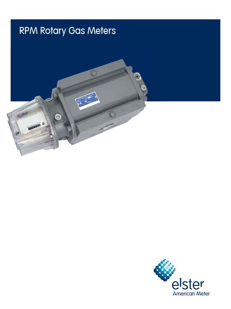 RPM Rotary Gas Meters | PDF | Pump | Gases