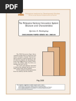 The Philippine National Innovation System