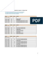 Jadwal PDP 2 Untar Agustus 2016 - Peserta