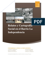 Cartografía Social sobre el barrio La Independencia - Cali, Colombia.