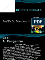 Sosiologi-Pendidikan Awal