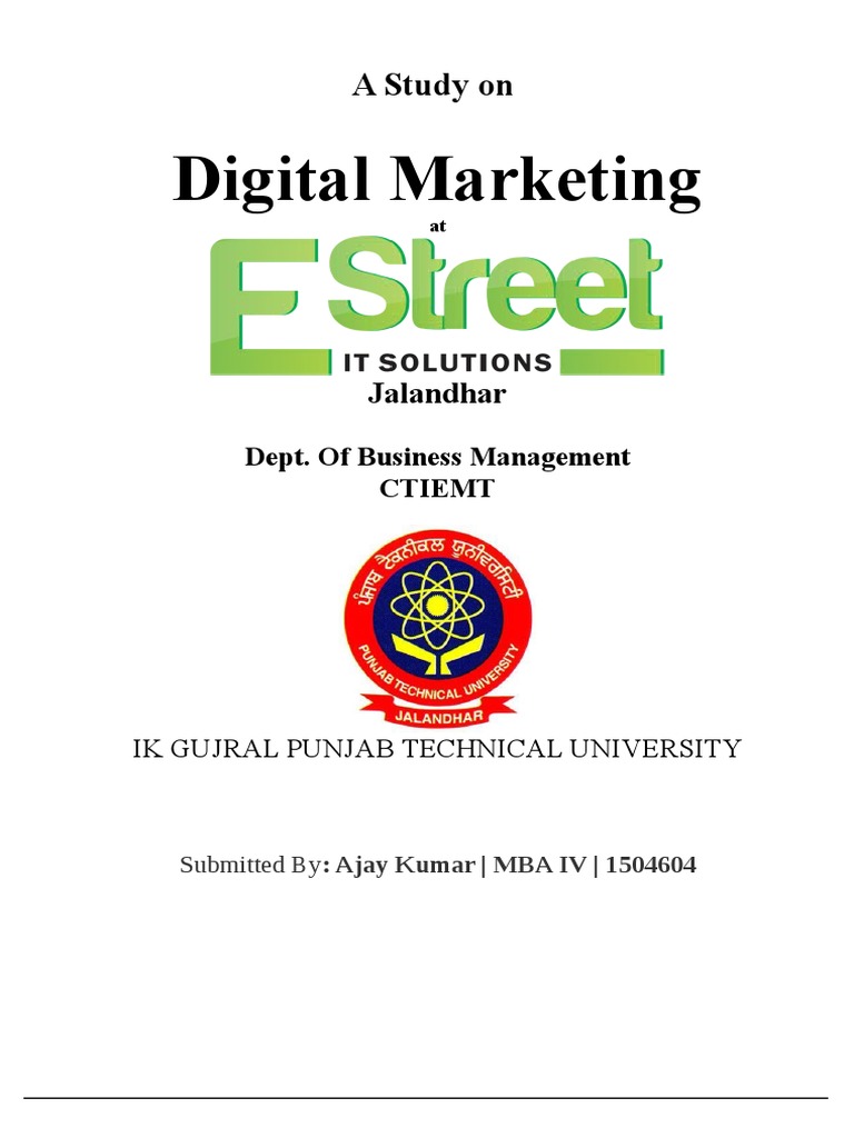 Digital Marketing | PDF | Digital Marketing | Search Engine Optimization