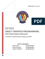 OOP Project Report Submission