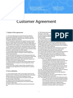 OctaFX Customer Agreement
