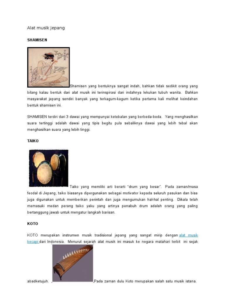 Alat Musik Drum Berasal  Dari  Daerah  Berbagai Alat