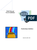 Field Trip Guidelines and Fundraising and Travel Guidelines 2010 - 2011