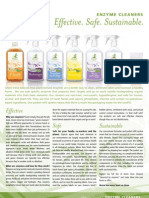Green Irene Enzyme Cleaner Brochure