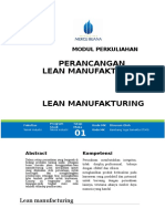 Modul Perancangan Lean Manufacturing (TM1) TPS