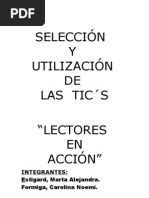 lectores en acción