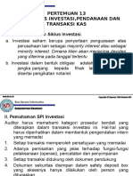 Audit Siklus Investasi Dan Pembiayaan Pertemuan 13