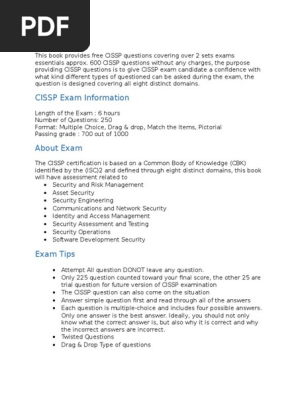 cissp mock exam