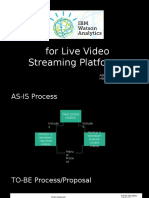 IBM Watson For Live Streaming