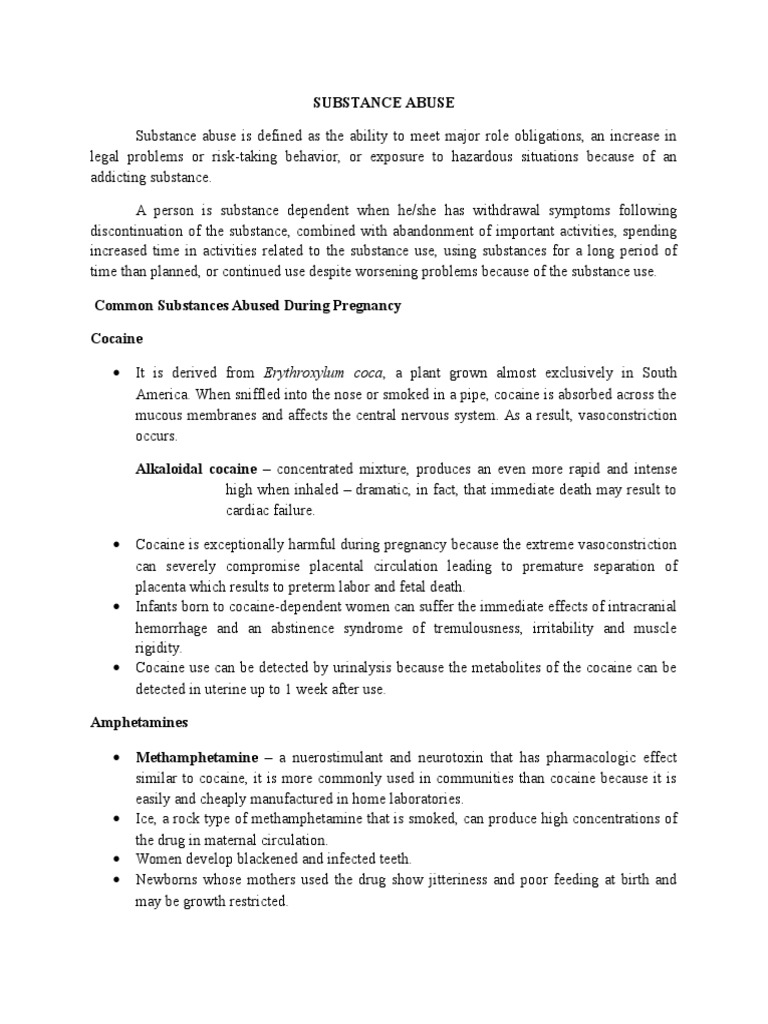 Substance Abuse | PDF | Substance Abuse | Alcoholism