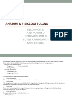 ANATOMI & FISIOLOGI TULANG