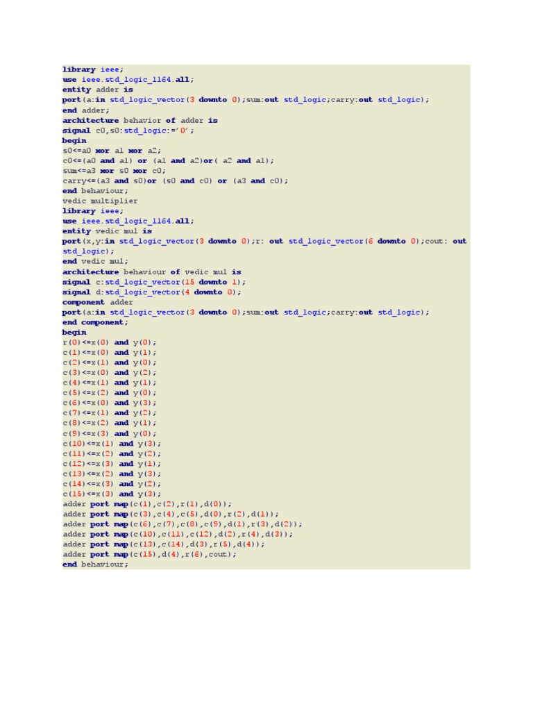 Std_Logic And Std_Logic_Vector – QCUJPI