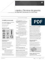 360FLY - Guía de Inicio Rápido y Términos de Garantía