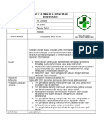 Sop Kalibrasi Dan Validasi Instrumen