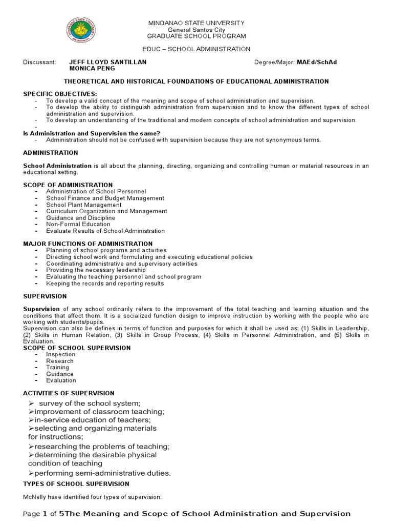 EDUCATIONAL ADMINISTRATION MEANING NATURE SCOPE AND PRINCIPLES visual data 3
