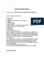 Ebboses africanos: Rituales y versos de Ifá en la adivinación yoruba