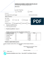 Surat Ket KLL Jasa Raharja