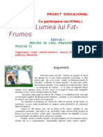 Proiect Educational Judetean